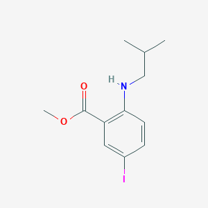 Methyl 5-iodo-2-(isobutylamino)benzoate