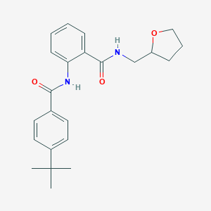 2-[(4-tert-butylbenzoyl)amino]-N-(tetrahydro-2-furanylmethyl)benzamide