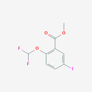 Methyl 2-(difluoromethoxy)-5-iodobenzoate