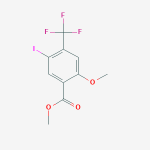 Methyl 5-iodo-2-methoxy-4-(trifluoromethyl)benzoate