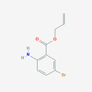 molecular formula C10H10BrNO2 B3184604 Allyl 2-amino-5-bromobenzoate CAS No. 1131587-66-0