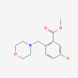 Methyl 5-bromo-2-(morpholinomethyl)benzoate