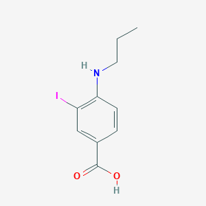 3-Iodo-4-(propylamino)benzoic acid
