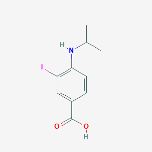 3-Iodo-4-(isopropylamino)benzoic acid