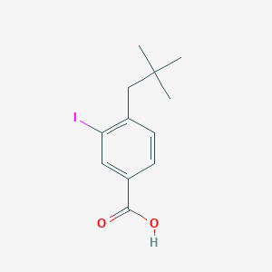 3-Iodo-4-neopentylbenzoic acid