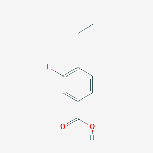 3-Iodo-4-tert-pentylbenzoic acid