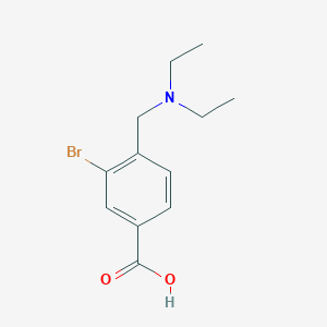 3-Bromo-4-((diethylamino)methyl)benzoic acid