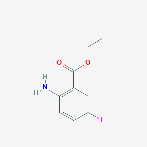 molecular formula C10H10INO2 B3184852 Allyl 2-amino-5-iodobenzoate CAS No. 1131605-37-2