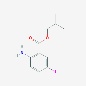 Isobutyl 2-amino-5-iodobenzoate