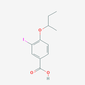 4-Sec-butoxy-3-iodobenzoic acid