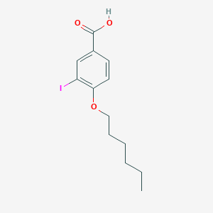 4-(Hexyloxy)-3-iodobenzoic acid