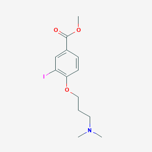 Methyl 4-(3-(dimethylamino)propoxy)-3-iodobenzoate