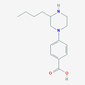 1-(4-Carboxyphenyl)-3-n-butyl piperazine