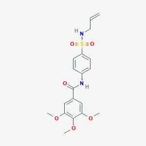 N-{4-[(allylamino)sulfonyl]phenyl}-3,4,5-trimethoxybenzamide