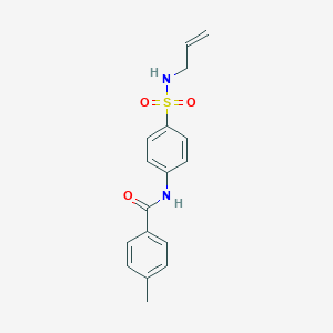 N-{4-[(allylamino)sulfonyl]phenyl}-4-methylbenzamide