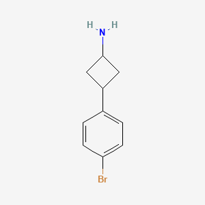 3-(4-Bromophenyl)cyclobutanamine
