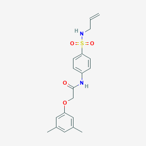 N-{4-[(allylamino)sulfonyl]phenyl}-2-(3,5-dimethylphenoxy)acetamide