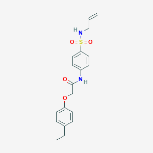 N-{4-[(allylamino)sulfonyl]phenyl}-2-(4-ethylphenoxy)acetamide