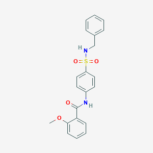 N-[4-(benzylsulfamoyl)phenyl]-2-methoxybenzamide