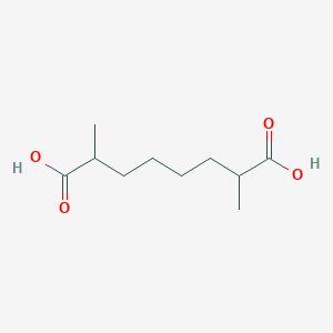 molecular formula C10H18O4 B3185668 2,7-Dimethyloctanedioic acid CAS No. 1188-08-5