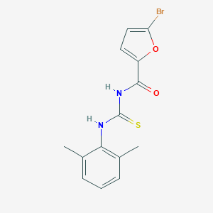molecular formula C14H13BrN2O2S B318598 5-bromo-N-[(2,6-dimethylphenyl)carbamothioyl]furan-2-carboxamide 