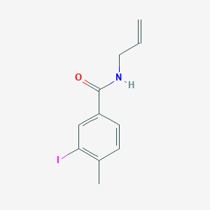 molecular formula C11H12INO B318601 N-allyl-3-iodo-4-methylbenzamide 