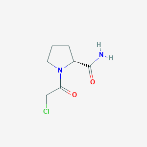 (R)-1-(2-Chloroacetyl)pyrrolidine-2-carboxamide