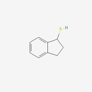 molecular formula C9H10S B3186248 2,3-二氢-1H-茚-1-硫醇 CAS No. 121607-77-0