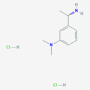 (S)-3-(1-Aminoethyl)-N,N-dimethylaniline dihydrochloride