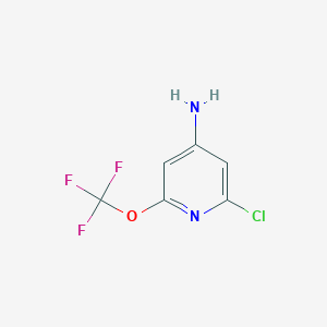 2-Chloro-6-(trifluoromethoxy)pyridin-4-amine