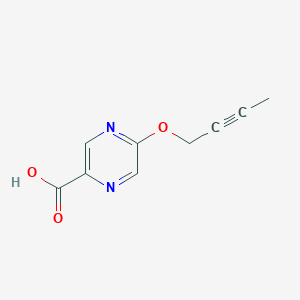 5-(But-2-ynyloxy)pyrazine-2-carboxylic acid