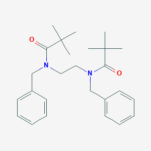 molecular formula C26H36N2O2 B318632 N,N'-1,2-ethanediylbis(N-benzyl-2,2-dimethylpropanamide) 