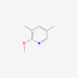 molecular formula C8H11NO B3186369 2-Methoxy-3,5-dimethylpyridine CAS No. 1227502-94-4