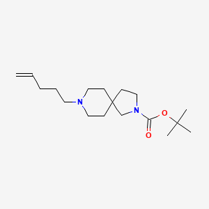 2-Boc-8-(Pent-4-enyl)-2,8-diazaspiro[4.5]decane