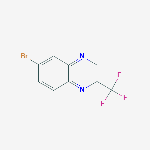 6-Bromo-2-(trifluoromethyl)quinoxaline