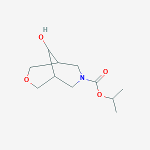 Isopropyl 9-hydroxy-3-oxa-7-azabicyclo[3.3.1]nonane-7-carboxylate
