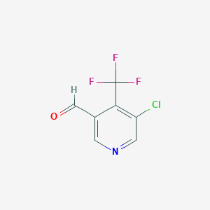 5-Chloro-4-(trifluoromethyl)nicotinaldehyde