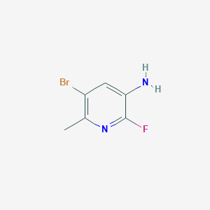 5-Bromo-2-fluoro-6-methylpyridin-3-amine