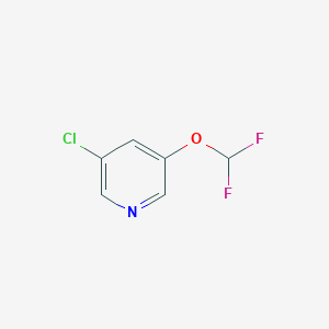 Pyridine, 3-chloro-5-(difluoromethoxy)-