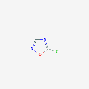 molecular formula C2HClN2O B3186928 5-氯-1,2,4-恶二唑 CAS No. 1346808-37-4