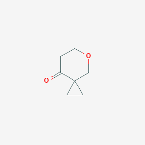 molecular formula C7H10O2 B3186968 5-Oxaspiro[2.5]octan-8-one CAS No. 1368764-75-3