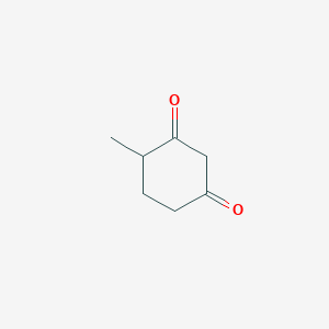 molecular formula C7H10O2 B3187178 4-Methylcyclohexane-1,3-dione CAS No. 14203-46-4