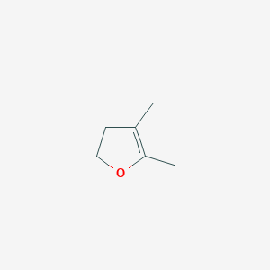 molecular formula C6H10O B3187323 4,5-Dimethyl-2,3-dihydrofuran CAS No. 1487-16-7
