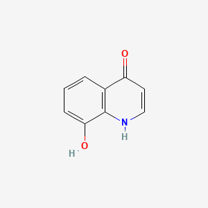 molecular formula C9H7NO2 B3187358 Quinoline-4,8-diol CAS No. 14959-84-3