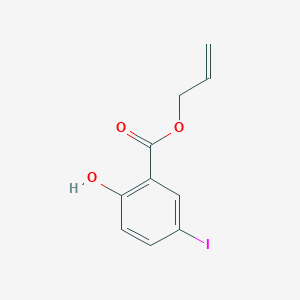 molecular formula C10H9IO3 B3187385 Allyl 2-hydroxy-5-iodobenzoate CAS No. 15125-85-6