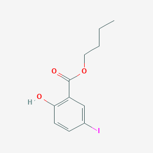 molecular formula C11H13IO3 B3187397 Butyl 2-hydroxy-5-iodobenzoate CAS No. 15125-89-0