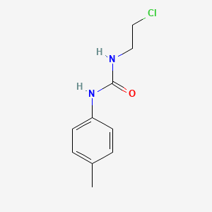 molecular formula C10H13ClN2O B3187411 1-(2-Chloroethyl)-3-(4-methylphenyl)urea CAS No. 15145-35-4