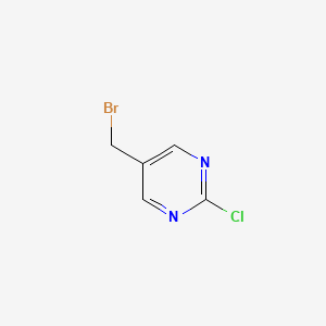 molecular formula C5H4BrClN2 B3187466 5-(Bromomethyl)-2-chloropyrimidine CAS No. 153281-13-1