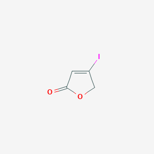 molecular formula C4H3IO2 B3187513 4-Iodofuran-2(5H)-one CAS No. 155140-39-9