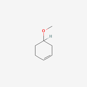 molecular formula C7H12O B3187543 Cyclohexene, 4-methoxy- CAS No. 15766-93-5